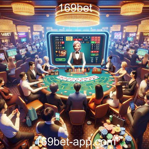 Experiência Imersiva do Casino Ao Vivo na 169bet